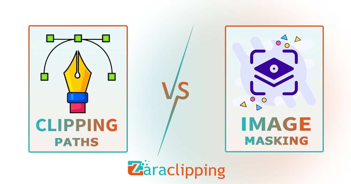 Clipping Path vs Image Masking comparison guide for professional background removal in Photoshop
